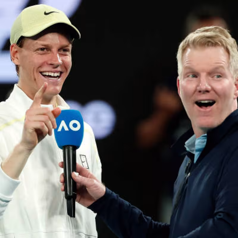 Courier surrenders to Sinner's game: "It's hard to imagine him in trouble." Photo: Gettyimages