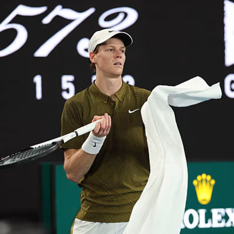 Sinner's brutal stat: he has lost the nine Grand Slam matches that have exceeded 3 hours and 50 minutes. Photo: Gettyimages