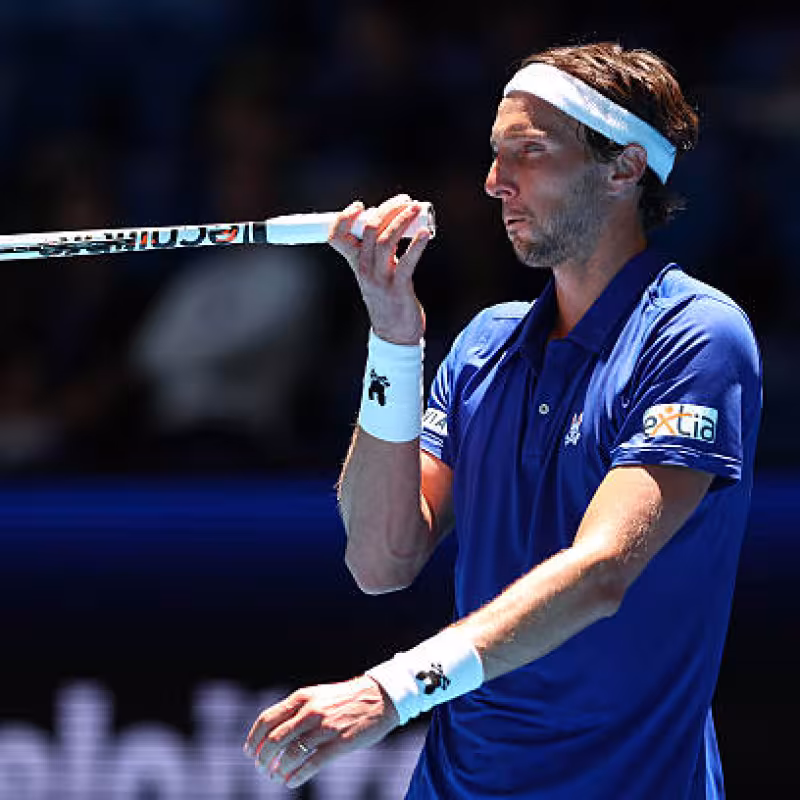 The fact that places Rinderknech as one of the most dangerous tennis players for 2026. Photo: Getty Images