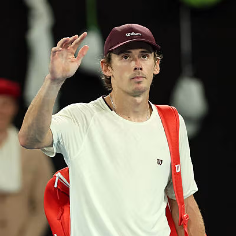 The fact that confirms De Miñaur's curse in the quarterfinals of Grand Slams. Photo: Gettyimages
