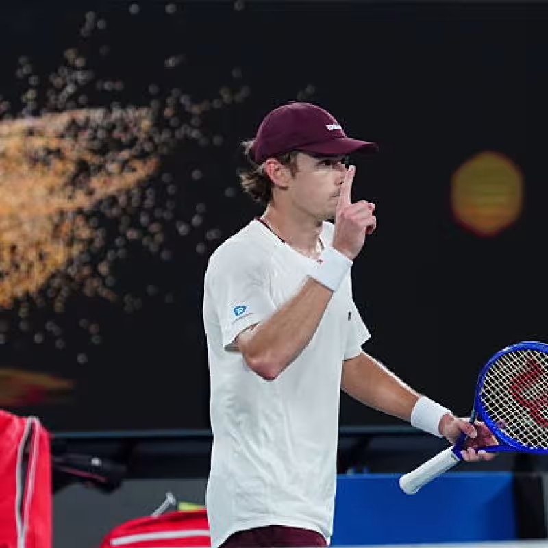 De Miñaur already thinking about Alcaraz: "I have to show my best tennis, extend the match, and put him in uncomfortable situations." Photo: Gettyimages