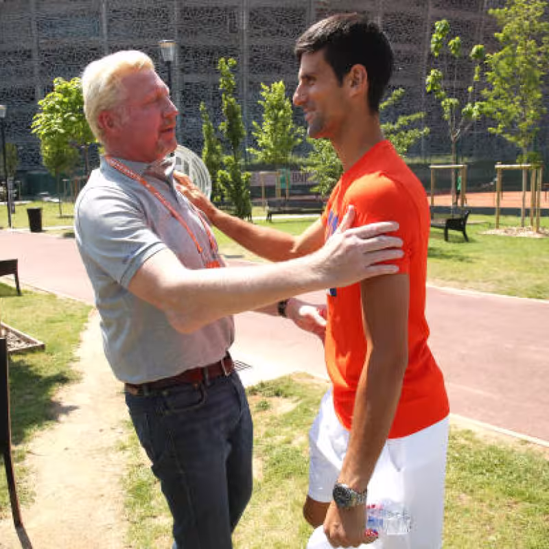 The curious anecdote about the relationship between Djokovic and Becker during their time as coach-player. Photo: Gettyimages
