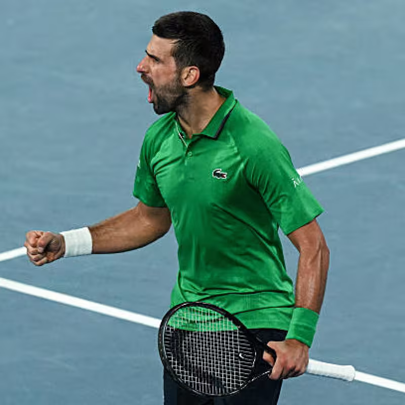 Djokovic, on the verge of tears after defeating Sinner: "It's one of the most special nights I've had here in Australia". Photo: Gettyimages