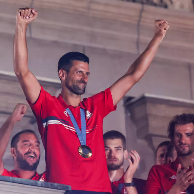 Djokovic, the best Serbian ambassador and possible future president? Photo: Getty Images