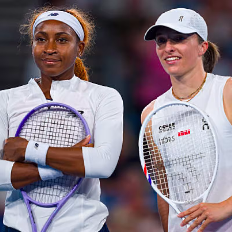 Radical turn in the rivalry between Gauff and Swiatek. Source: Getty