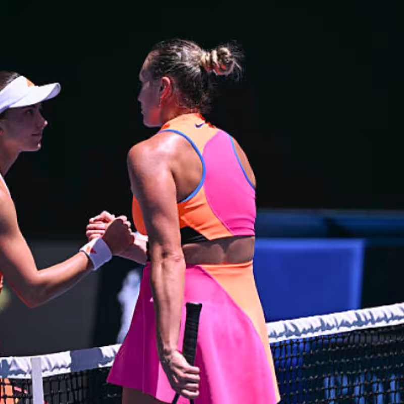 Jovic's Lesson After Losing to Sabalenka: "Now I Know for Next Time". Source: Getty