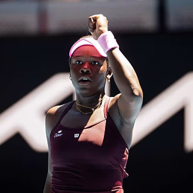 Mboko, ready for her first duel against Sabalenka: "I will show my worth." Photo: Getty Images