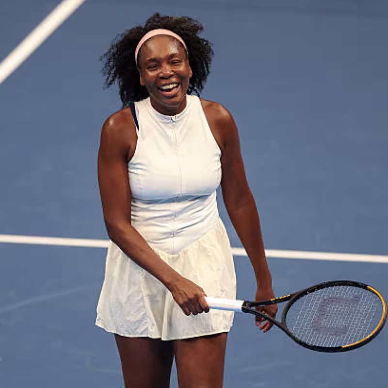 Venus Williams receives a Wildcard and will play the Australian Open 2026. Photo: Gettyimages