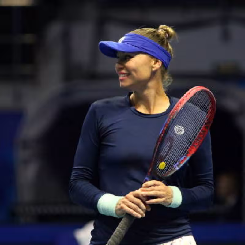 Zvonareva completes a historic comeback at 41 years old. Photo: Getty Images