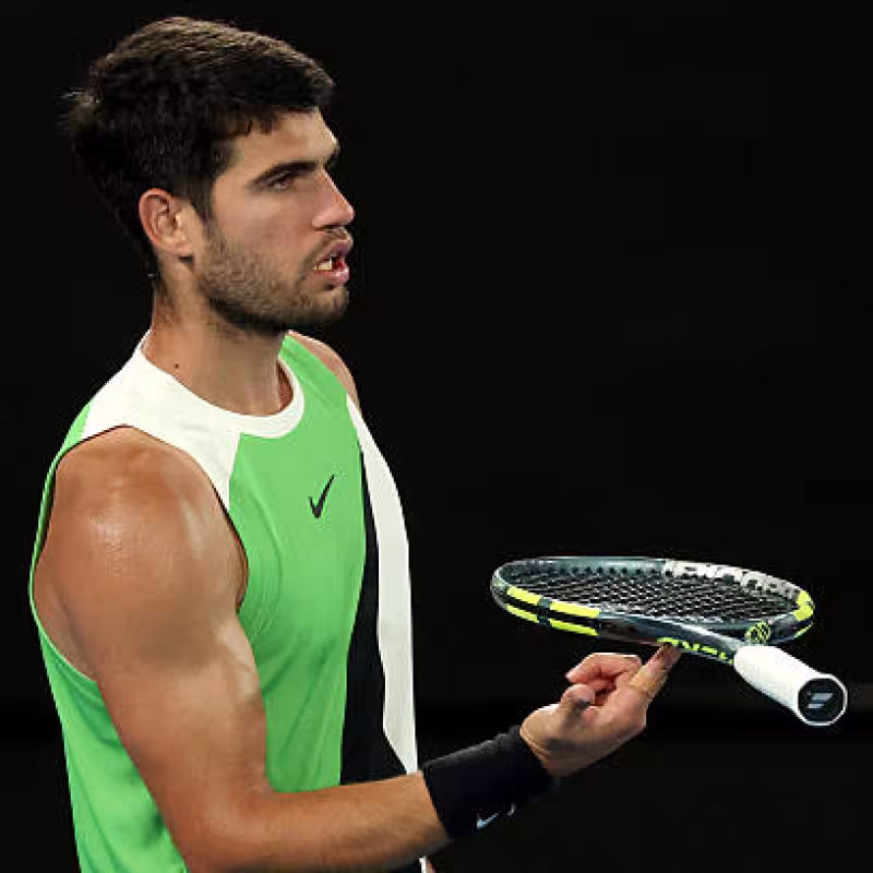 Carlos Alcaraz, sportsmanship. Photo: gettyimages