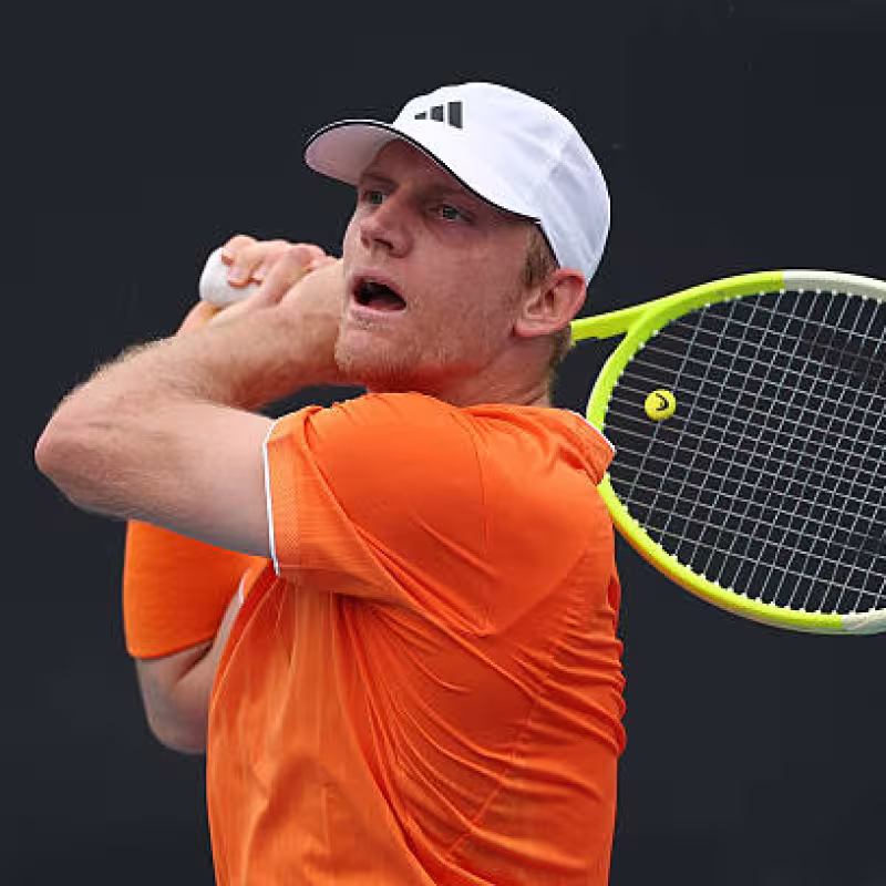 Davidovich passes his first test in Melbourne with flying colors. Photo: Getty