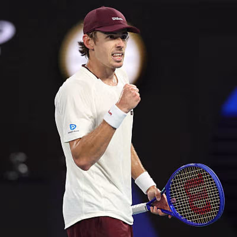 Alex De Minaur, confidence in duel with Alcaraz. Photo: gettyimages