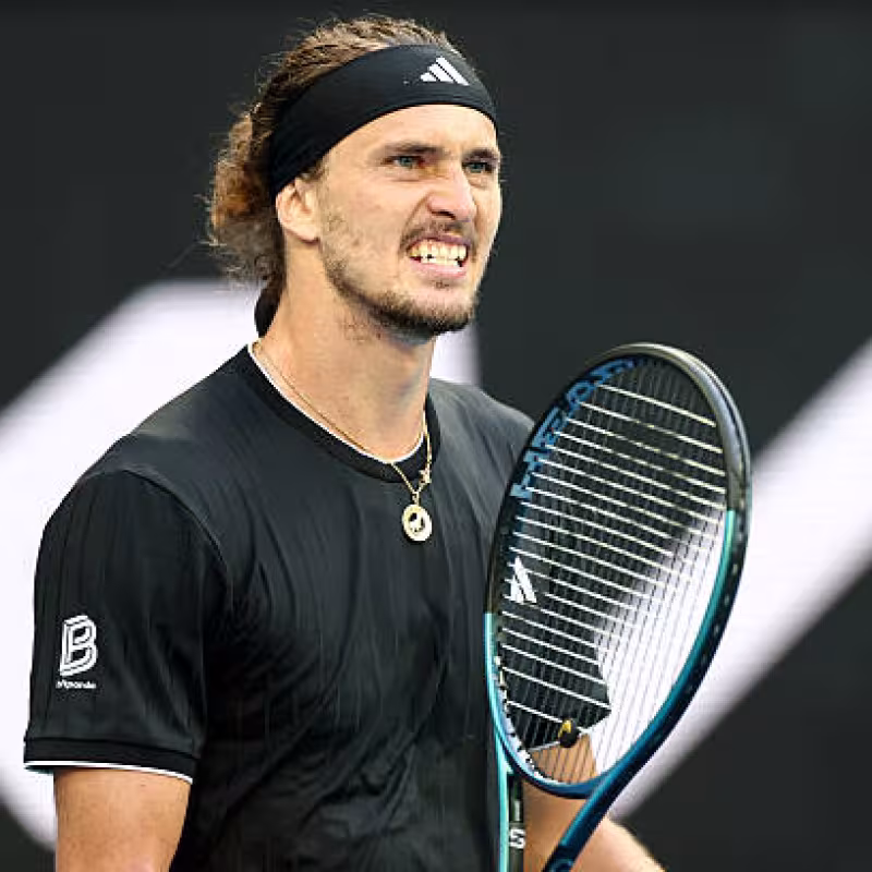 Alexander Zverev defeats Cerúndolo at the Australian Open 2026. Photo: gettyimages