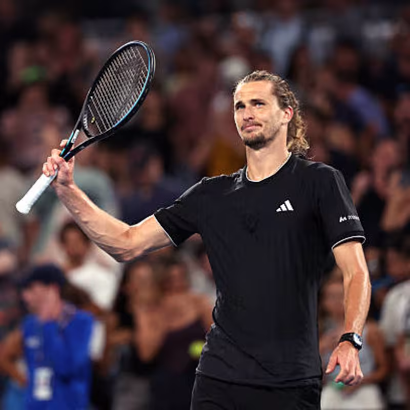 Alexander Zverev, promise if he wins the Australian Open 2026. Photo: gettyimages