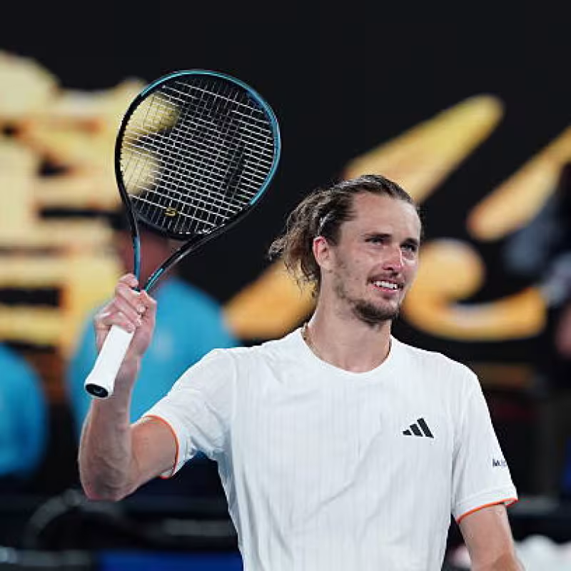 Alexander Zverev on Working with Family Members. Photo: gettyimages