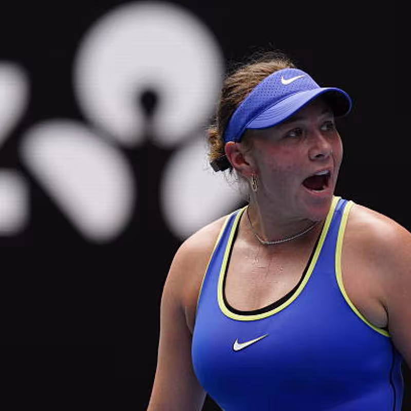 Anisimova, about the cameras in Australia: "I knew I didn't have much privacy." Photo: Getty