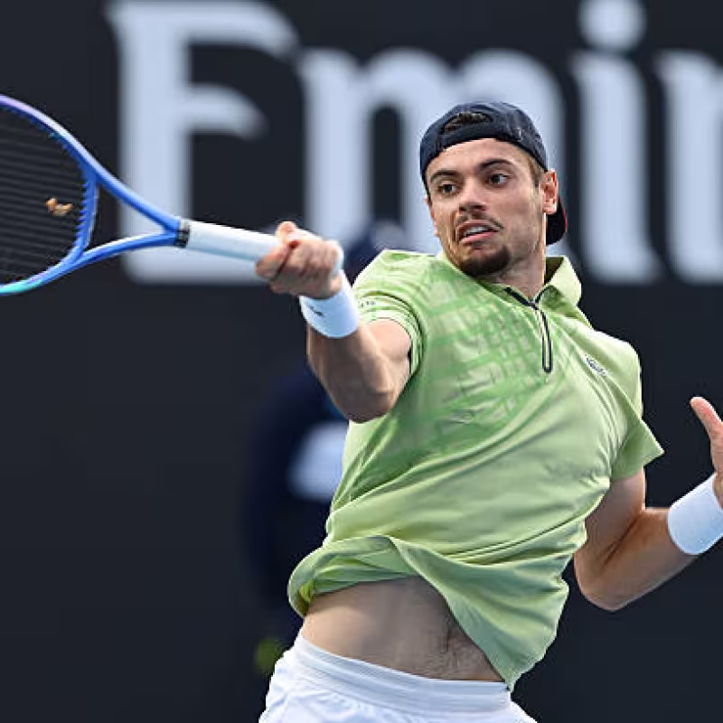 Arthur Géa beats Lehecka at Australian Open 2026. Photo: gettyimages