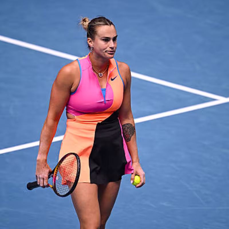 Sabalenka, about Osaka: "I wish Nike would let me do these kinds of things". Photo: Getty