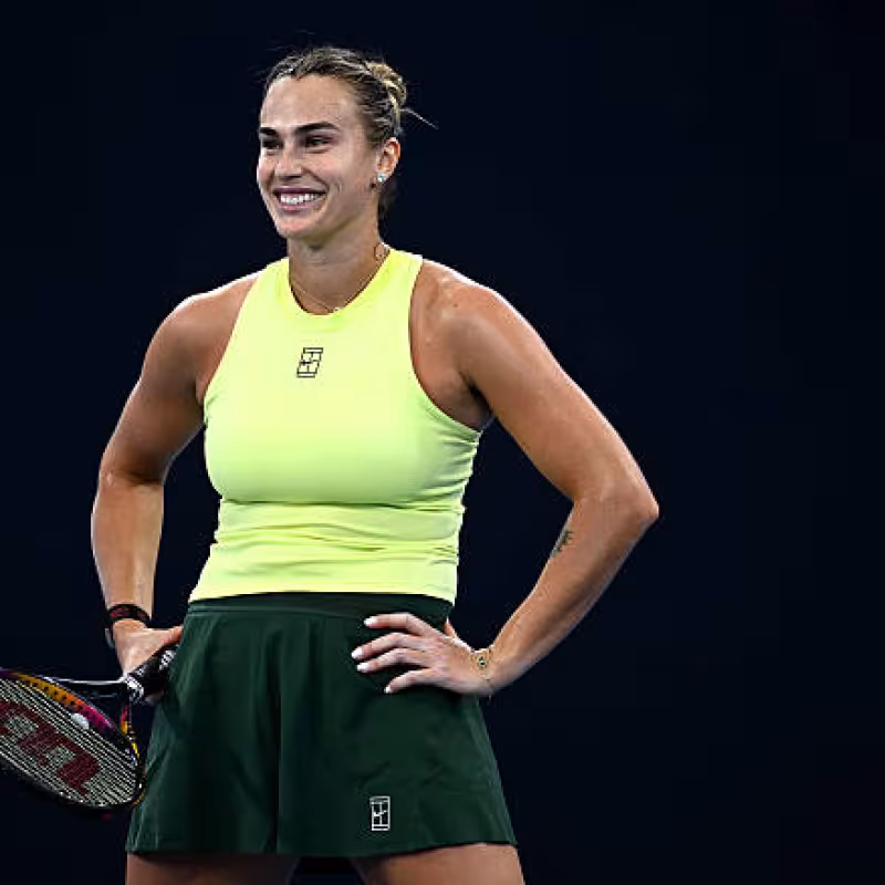 Aryna Sabalenka proposes to her boyfriend in Brisbane. Photo: gettyimages