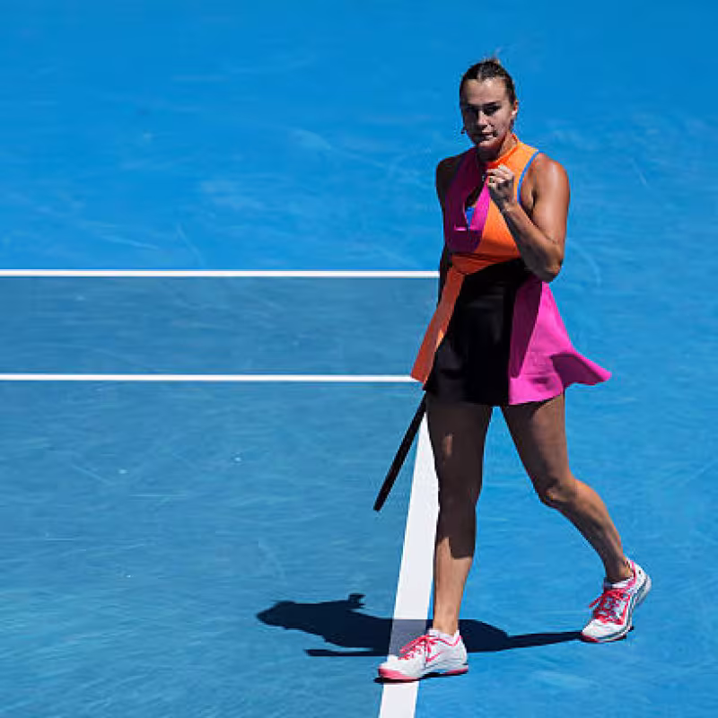 Sabalenka shows no mercy to a Mboko who went from worse to better. Photo: Getty