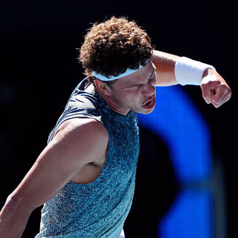Ben Shelton, shoulder discomfort. Photo: gettyimages