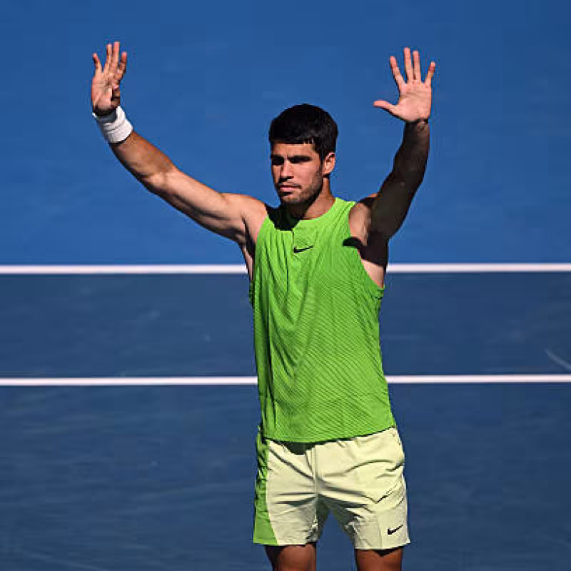 Schedule to watch Alcaraz with Paul at Australian Open 2026. Photo: gettyimages
