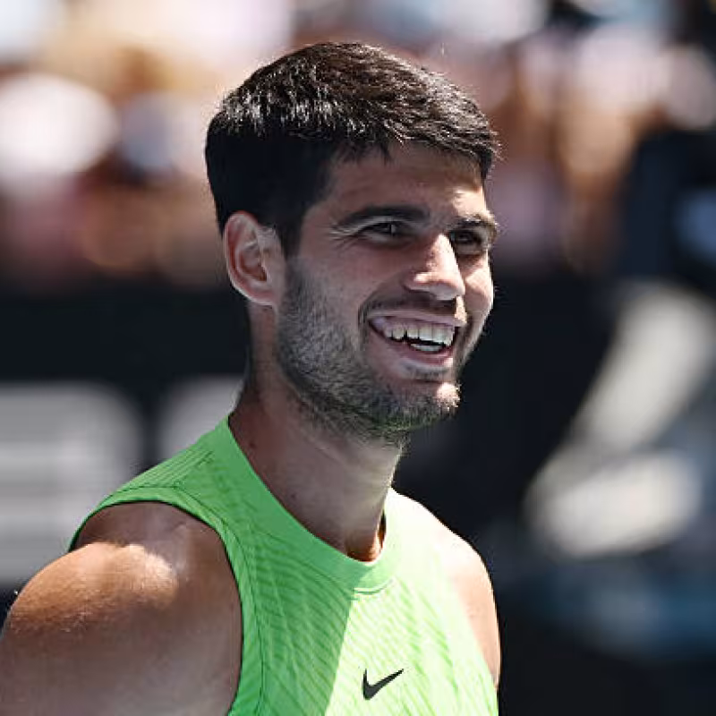 Carlos Alcaraz, Djokovic's Message. Photo: gettyimages