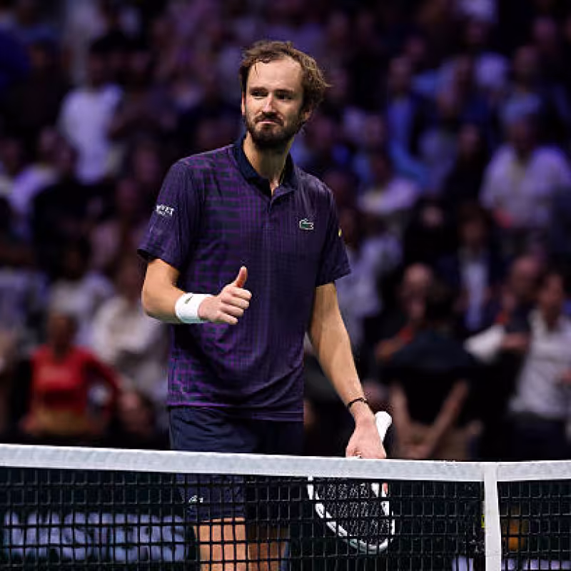 Daniil Medvedev, draw of ATP Brisbane 2026. Photo: gettyimages