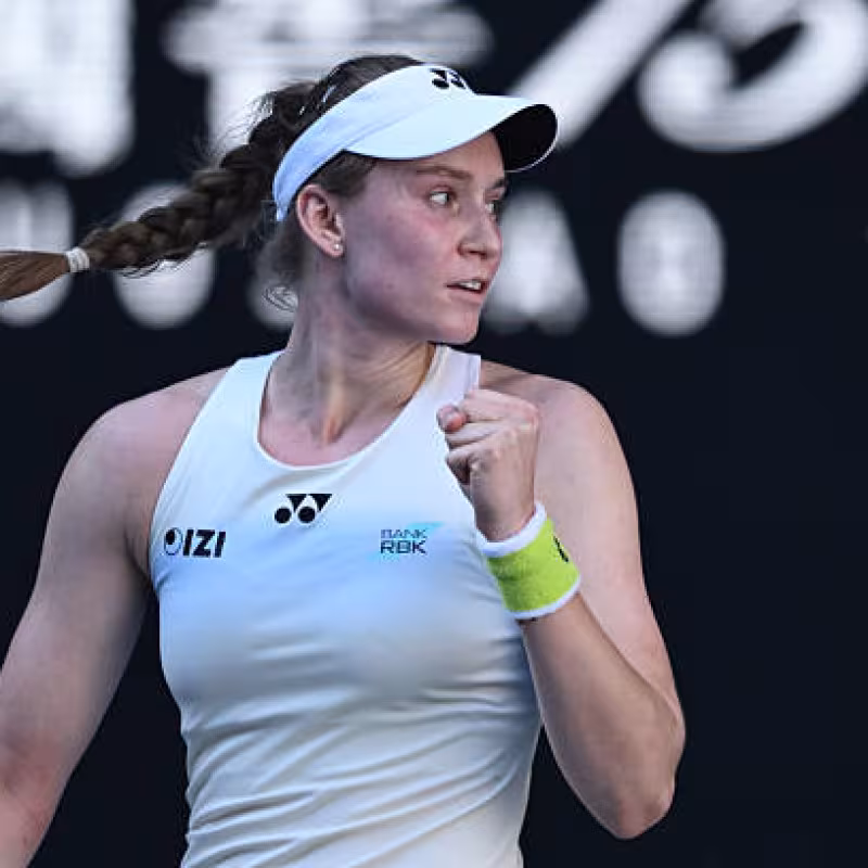 Elena Rybakina, quarterfinalist at the 2026 Australian Open. Photo: gettyimages