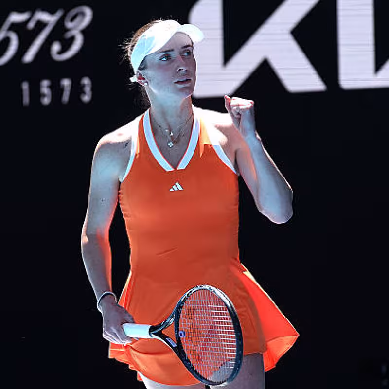 Svitolina signs perfect debut against Bucsa at the Australian Open. Photo: Getty.