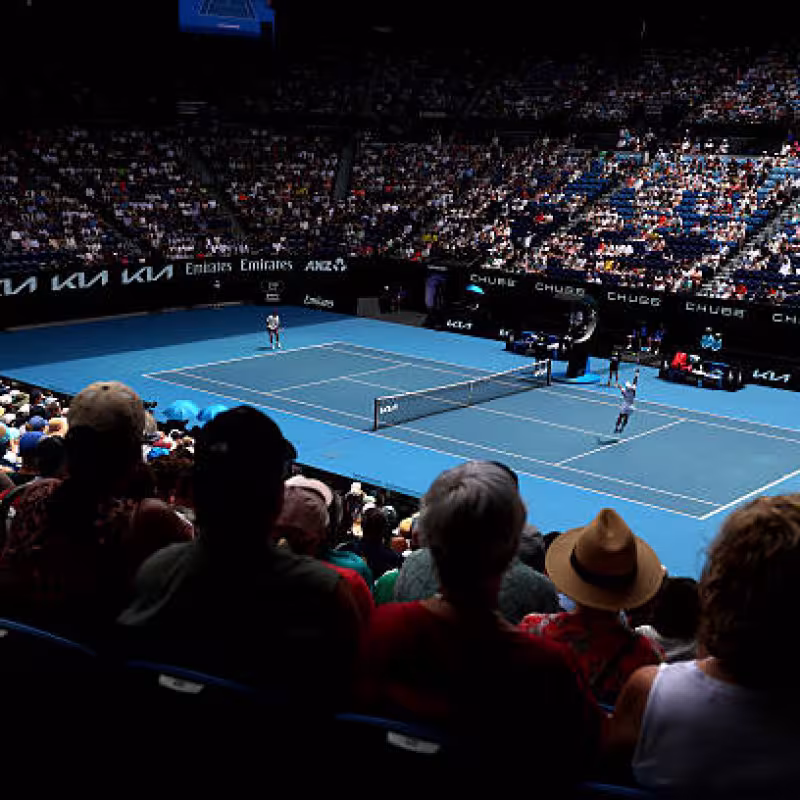 Maximum expectation for Eala in her debut at the Australian Open. Photo: Getty