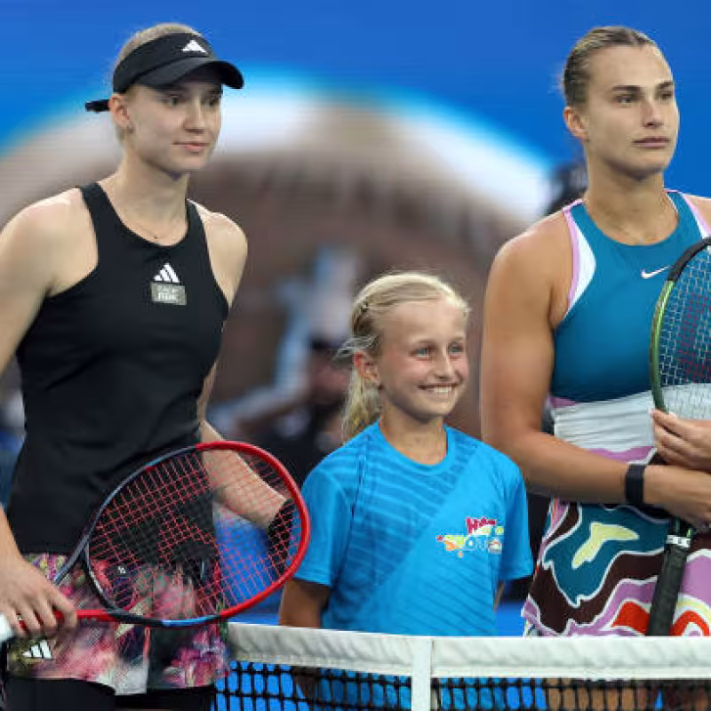 Sabalenka and Rybakina will play the final of the Australian Open this Saturday. Source: Getty