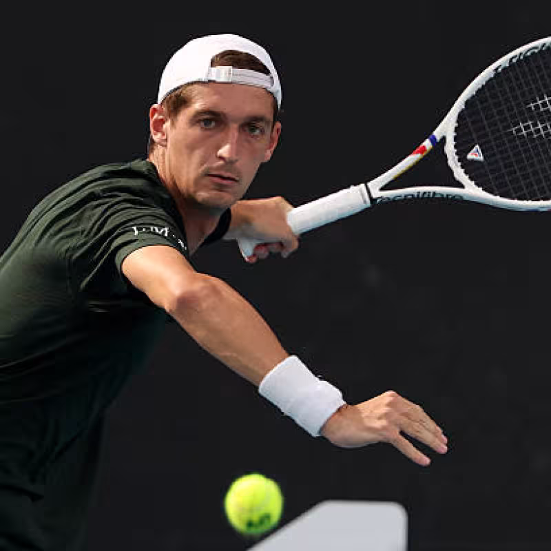 Francesco Maestrelli, Djokovic's Rival. Photo: gettyimages