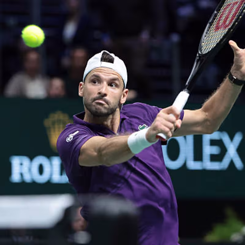 Dimitrov confesses what his main goal is for the upcoming season. Photo: Getty