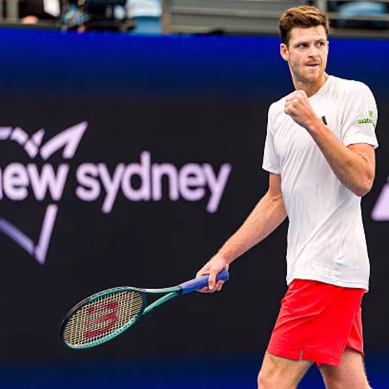 Hubert Hurkacz, in United Cup 2026. Photo: gettyimages