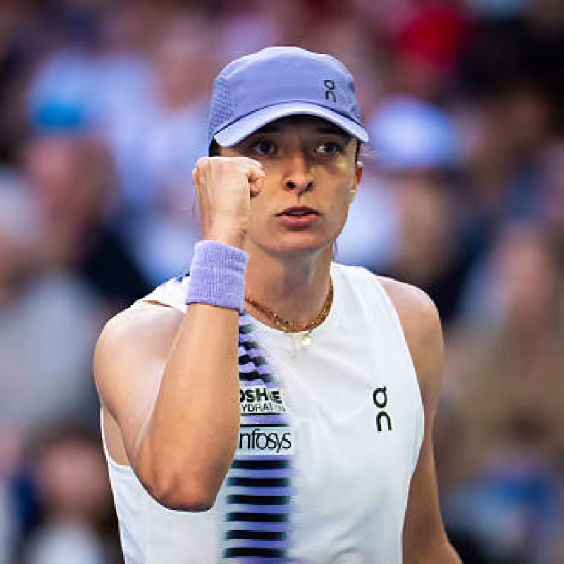 Iga Swiatek, difficulties as a tennis player. Photo: gettyimages