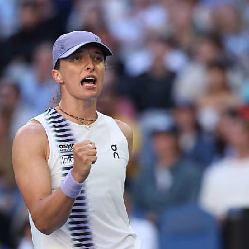 Iga Swiatek defeats Bouzkova at Australian Open 2026. Photo: gettyimages