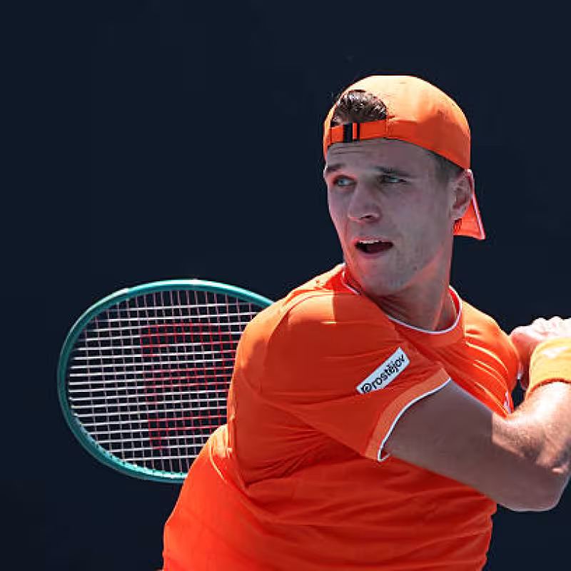 Mensik, about Jódar: "He showed a really good performance in Australia". Photo: Getty