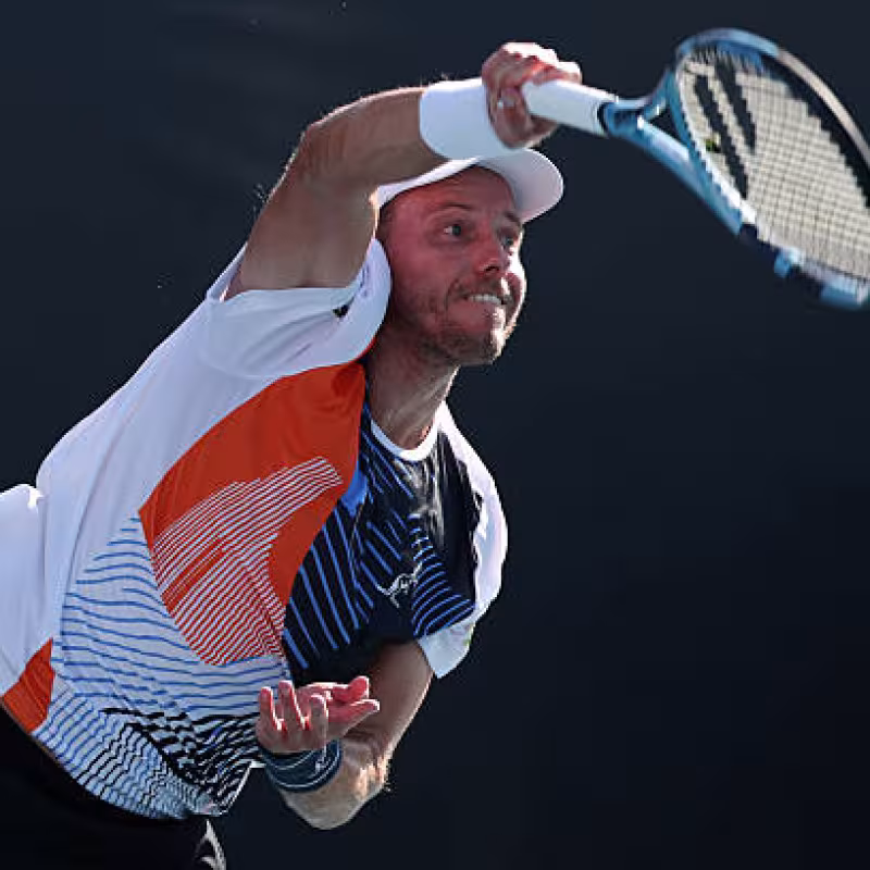 Sinner already knows who his second-round opponent will be at the Australian Open. Photo: Getty
