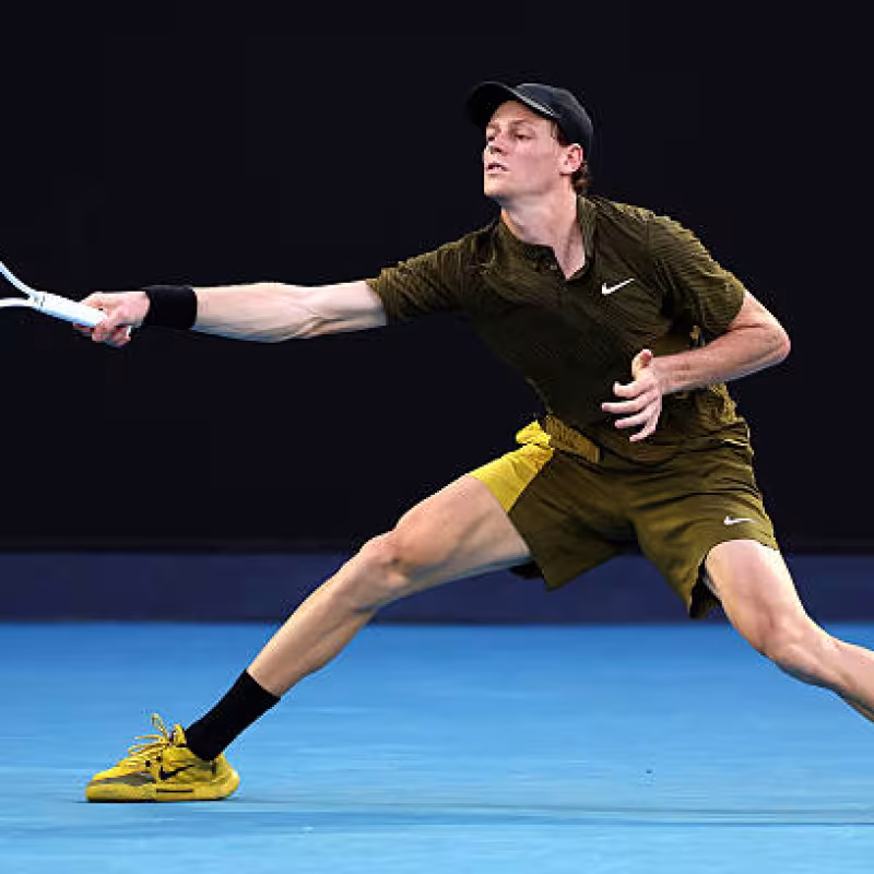 A great Sinner advances to the second round after Gaston's withdrawal. Photo: Getty