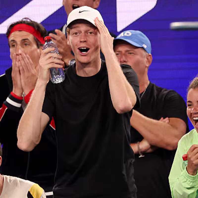 Jannik Sinner loses in 1-Point Slam. Photo: gettyimages