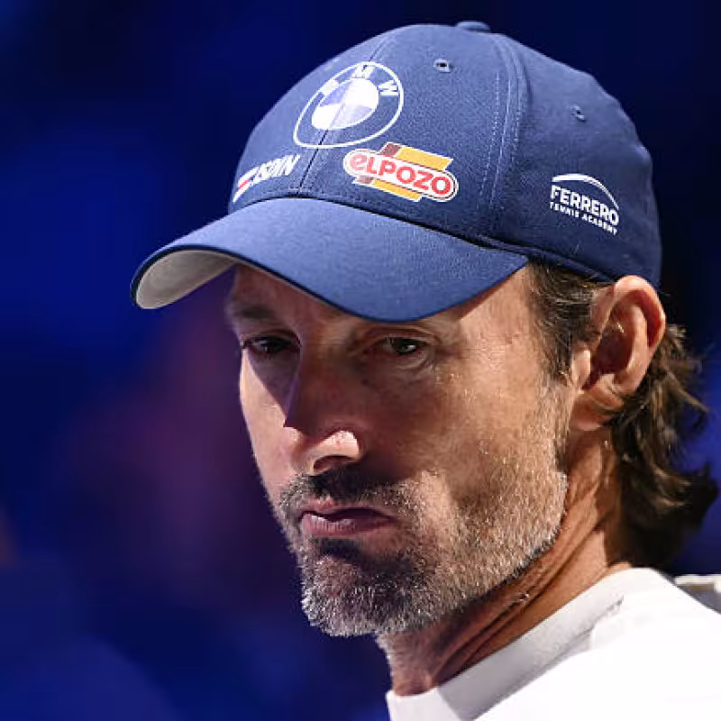 Ferrero reveals if he would coach Sinner: "If they give me the opportunity...". Photo: Getty