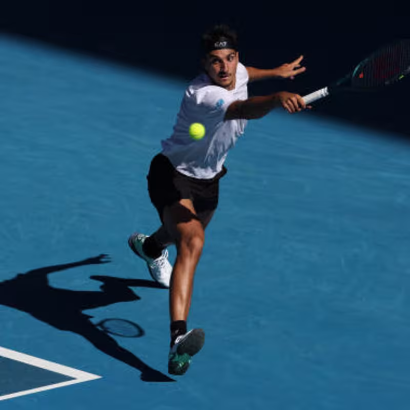 Lorenzo Sonego defeats Taberner. Photo: gettyimages