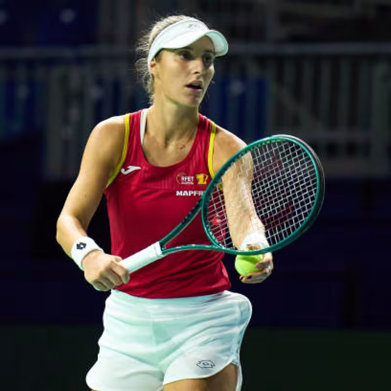 Marina Bassols advances at the Australian Open 2026. Photo: gettyimages