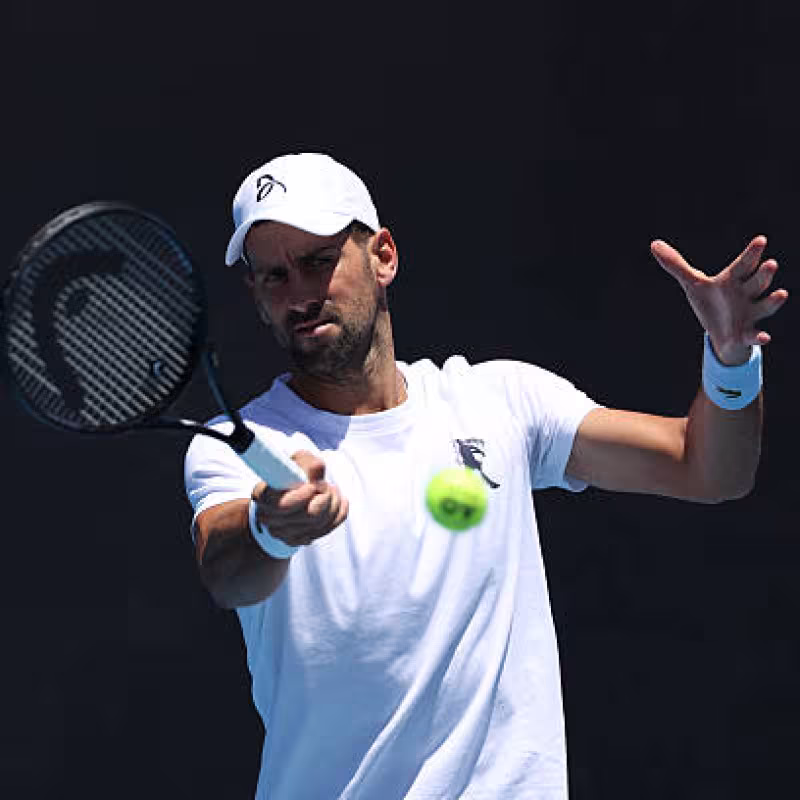 Novak Djokovic, schedule where to watch debut at Australian Open 2026. Photo: gettyimages