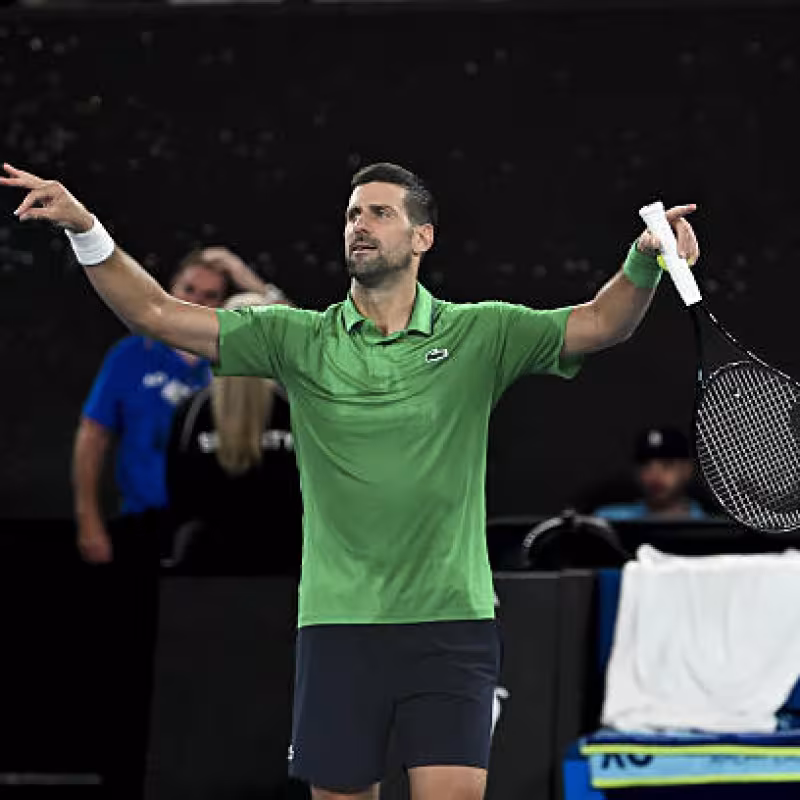 Novak Djokovic, schedule where to watch against Musetti. Photo: gettyimages.