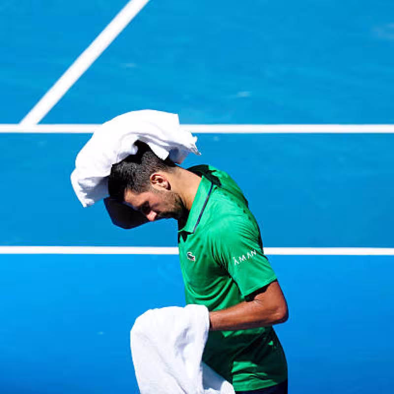 Djokovic, on the conditions: "It's like I'm playing two completely different tournaments". Photo: Getty
