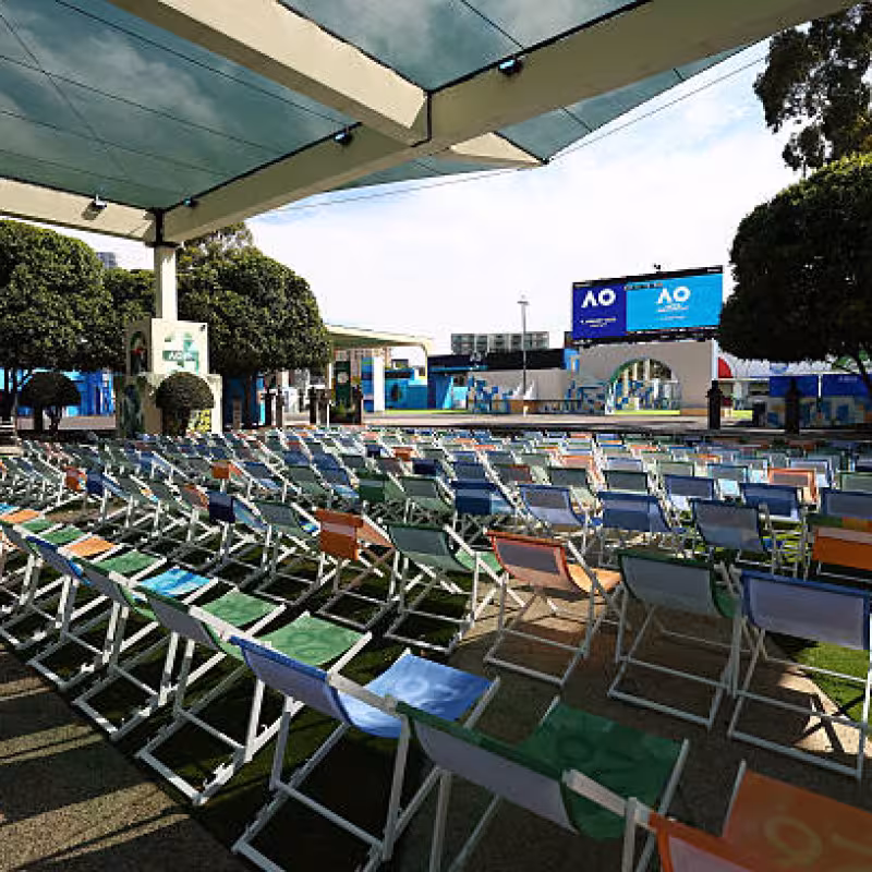 The Australian Open Makes History on Its First Day with Record Attendance. Photo: Getty.