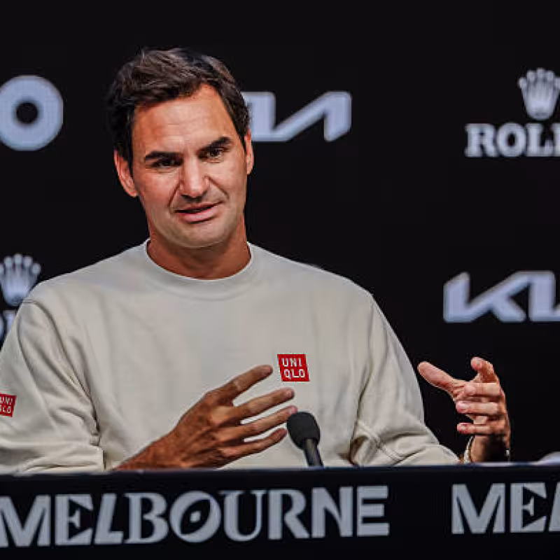 Roger Federer, similarities with Alcaraz. Photo: gettyimages