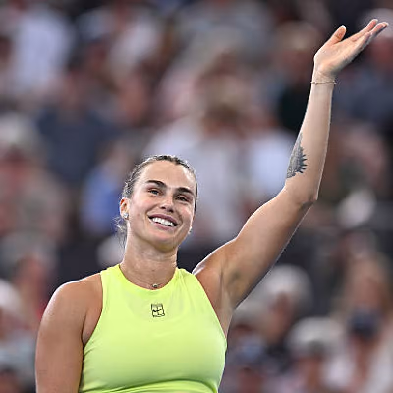 Sabalenka returns with a victory, and with a 'zasca' to the critics of the Battle of the Sexes: "The idea of the event was misinterpreted"